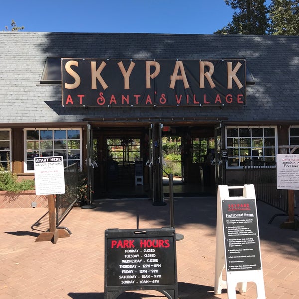 Photo taken at SkyPark at Santa&#39;s Village by Lena K. on 9/16/2018