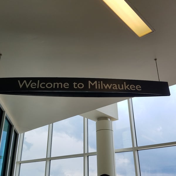 Photo taken at Milwaukee Mitchell International Airport (MKE) by Amber on 7/29/2018