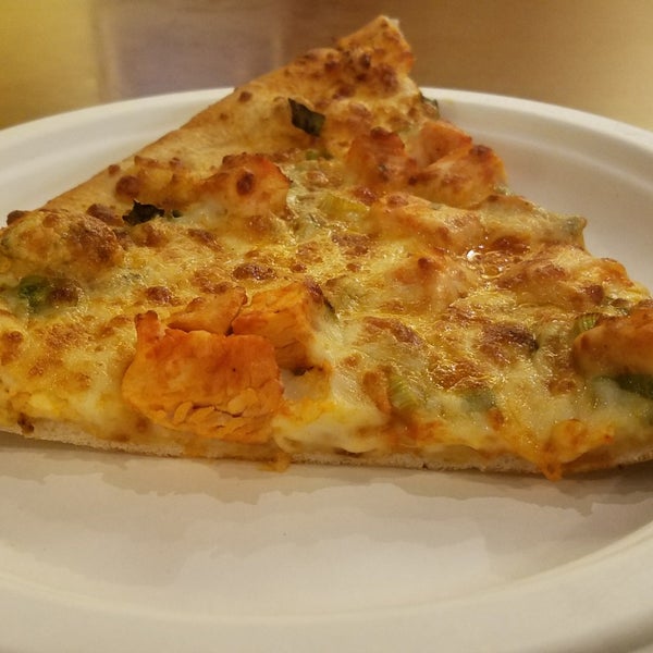Photo taken at Pizza Lucé by Amber on 4/21/2018