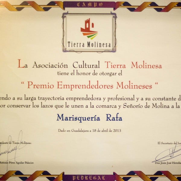 รูปภาพถ่ายที่ Marisquería Rafa โดย Marisquería Rafa เมื่อ 8/1/2014