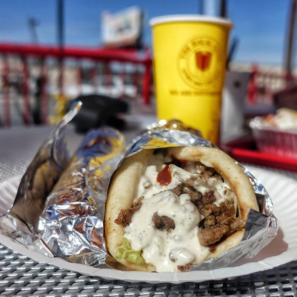 Photo taken at The Halal Guys by Foodie B. on 2/3/2017