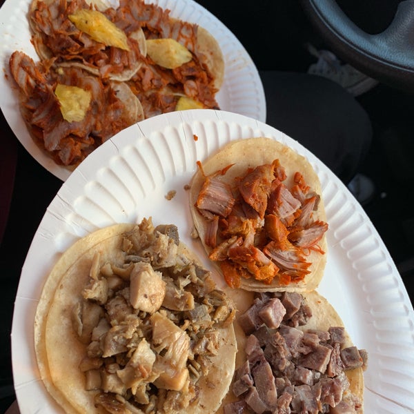 Photo taken at Leo&#39;s Taco Truck by Eliza B. on 5/28/2019