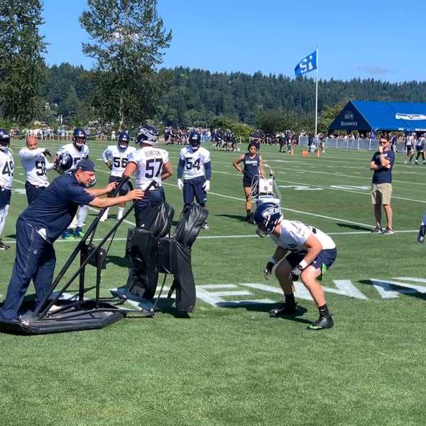 Photo taken at Virginia Mason Athletic Center - Seahawks Headquarters by Michael E. on 7/28/2019