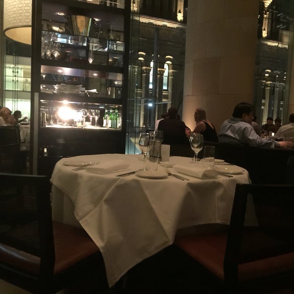 Photo taken at Glass Brasserie by Fiona D. on 8/27/2016