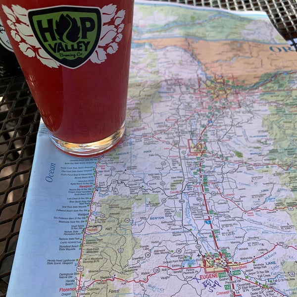 Photo taken at Hop Valley Brewing Co. by Marc on 9/2/2020