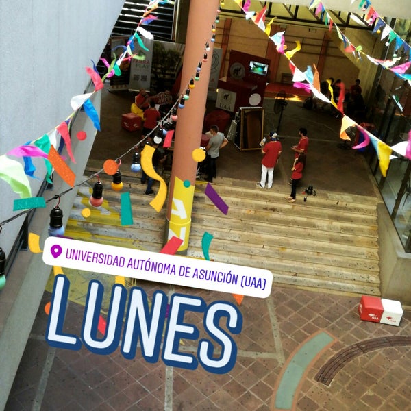 รูปภาพถ่ายที่ Universidad Autónoma de Asunción โดย Alvaro B. เมื่อ 3/12/2018