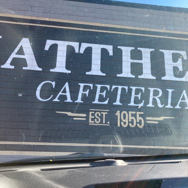 Photo taken at Matthews Cafeteria by John P. on 10/13/2022