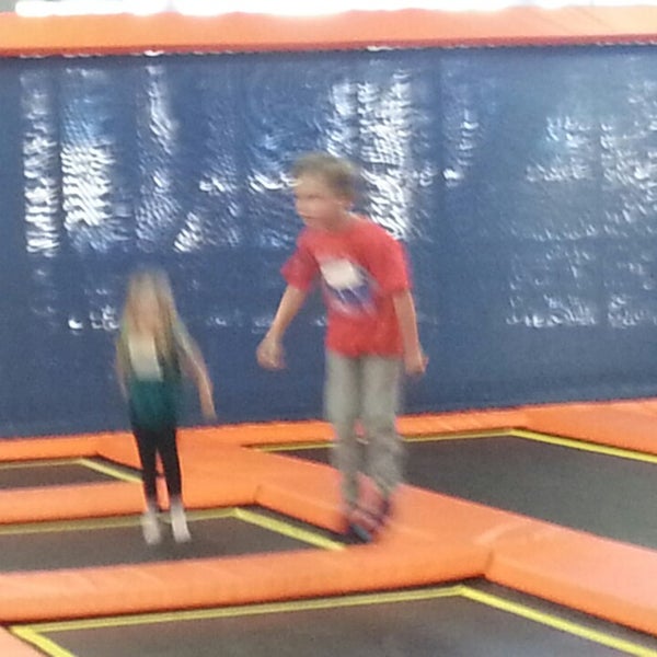 Photo taken at Big Air Trampoline Park by Gary B. on 10/12/2013