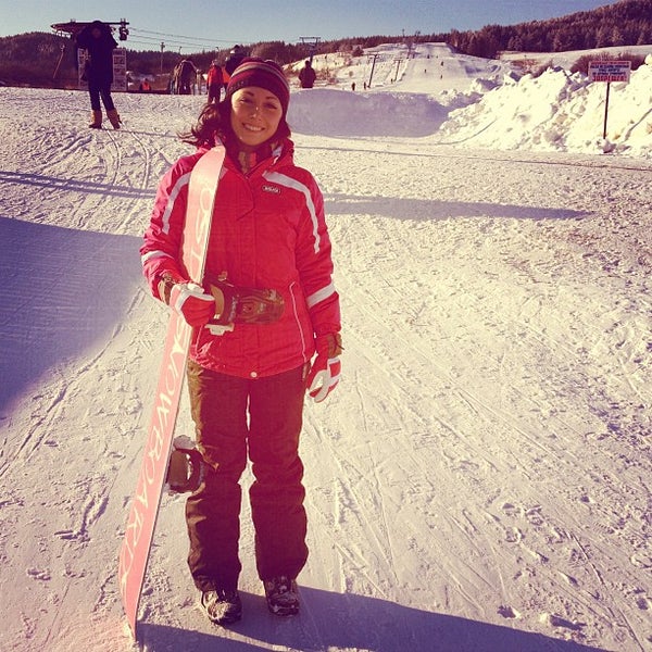 Снимок сделан в Хвалынский горнолыжный курорт пользователем Damir S. 1/9/2013