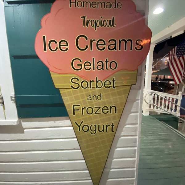 Flamingo Crossing Ice Cream 1105 Duval St