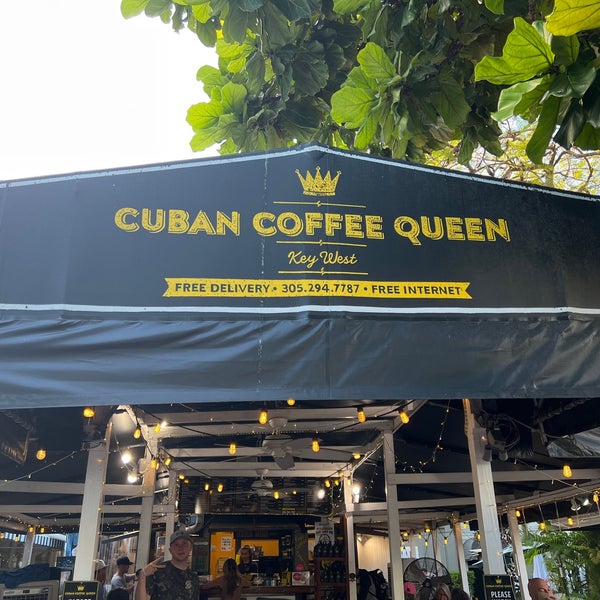 Photo taken at Cuban Coffee Queen -Downtown by Brent F. on 3/7/2022
