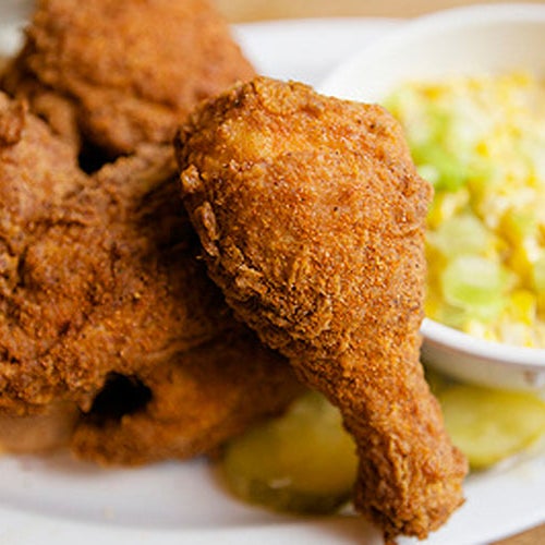 In a city overrun with fried chicken options, Peaches brings something unique to the table: the regional speciality hot chicken, inspired by Nashville's famed Prince's Hot Chicken Shack.