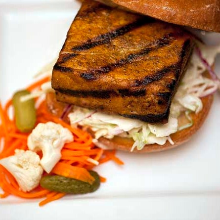 Ingredients: Ahi tuna, cabbage slaw, sliced avocado, cajun spiceTo know: The burger has been offered since the restaurant first opened in 2013.