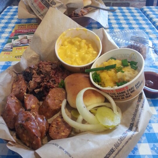 Photo taken at Dickey&#39;s Barbecue Pit by Ihisha H. on 2/3/2013