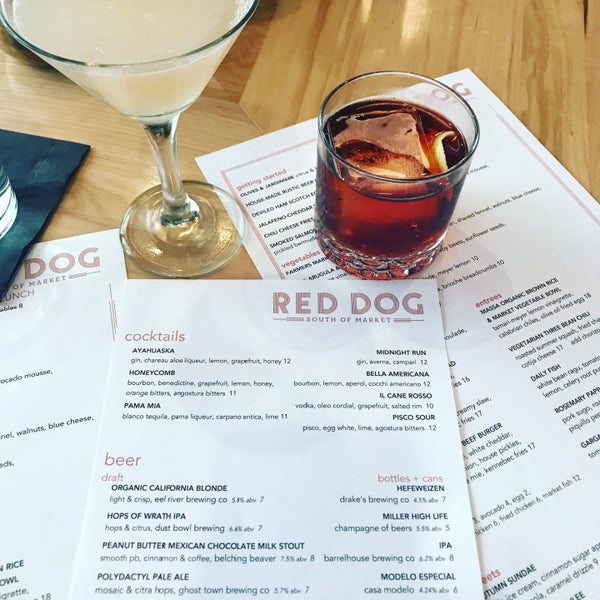 Photo taken at Red Dog Restaurant &amp; Bar by Lindsay S. on 11/3/2017