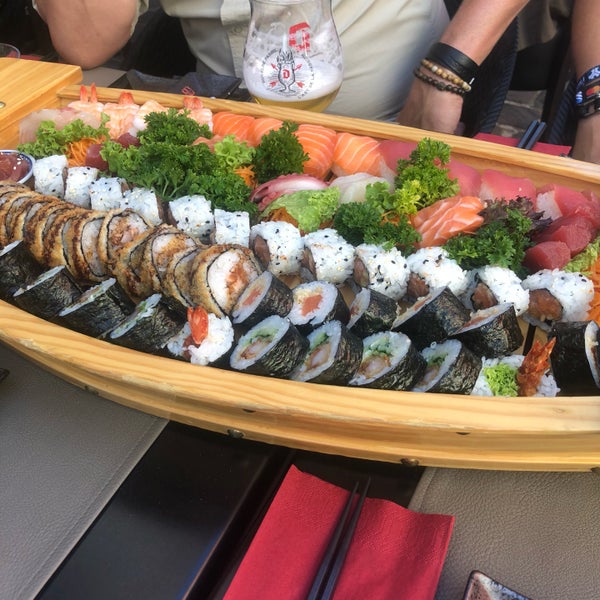 Photo taken at Sushi Palace by Hannes V. on 7/28/2018