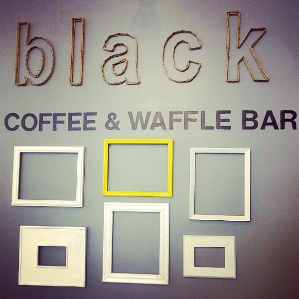 Photo taken at Black Coffee &amp; Waffle Bar by Tanya F. on 8/6/2014