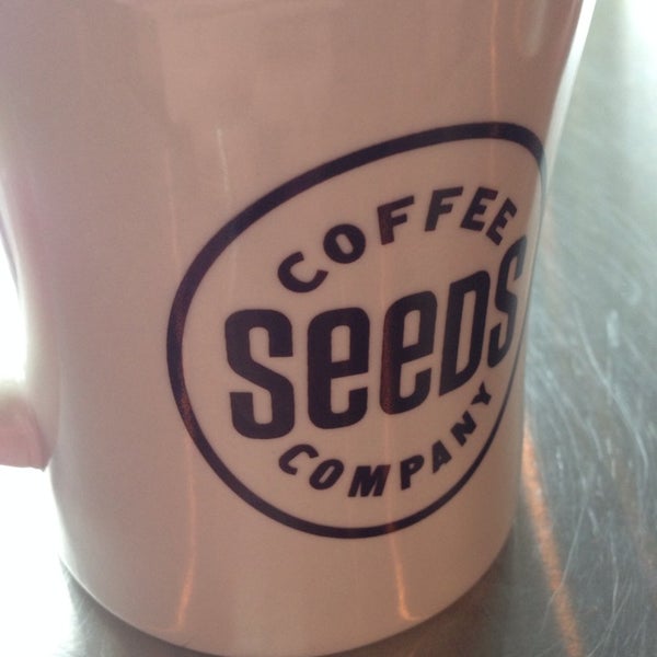 Photo taken at Seeds Coffee Co. by Ethan V. on 8/9/2014