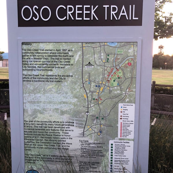 Oso creek trail map