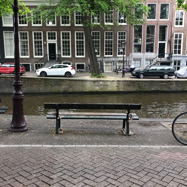 Photo taken at The Fault in Our Stars Bench by Lydia J. on 5/13/2018