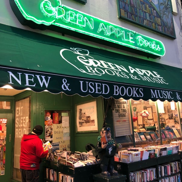 Photo taken at Green Apple Books by Jonah W. on 7/5/2019