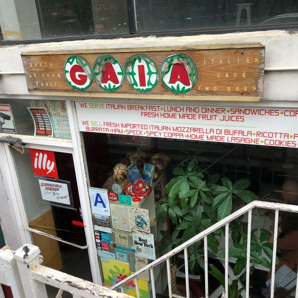 Foto diambil di Gaia Italian Cafe oleh Jonah W. pada 5/18/2018