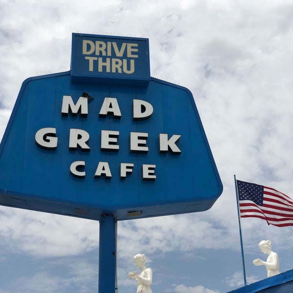 Photo taken at The Mad Greek by Jonah W. on 7/7/2018