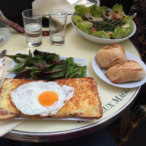 Can't go wrong with Croque Madame!