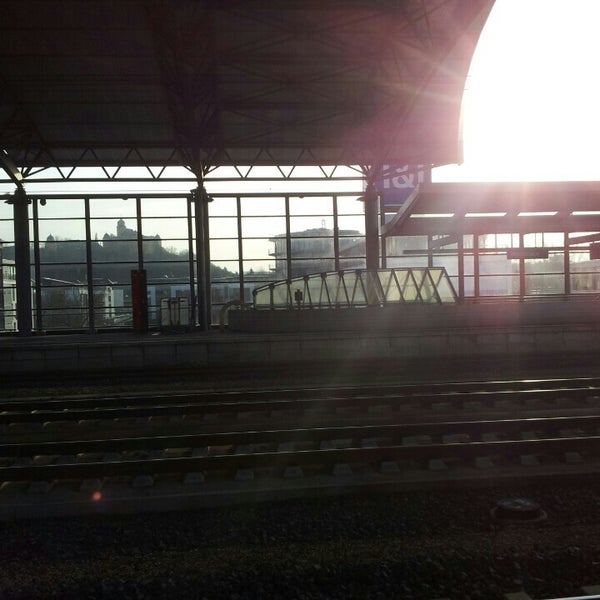 Photo taken at Bahnhof Montabaur by Lea S. on 12/29/2015