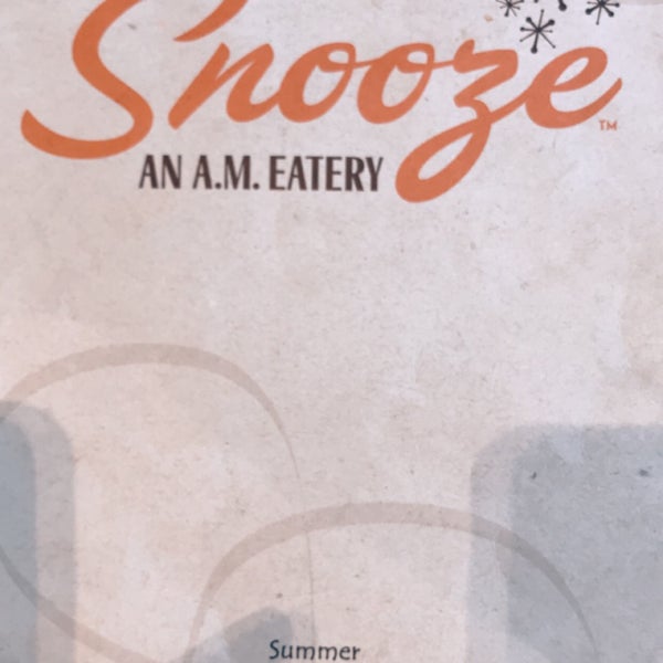 Photo taken at Snooze, an A.M. Eatery by FHD on 9/9/2019