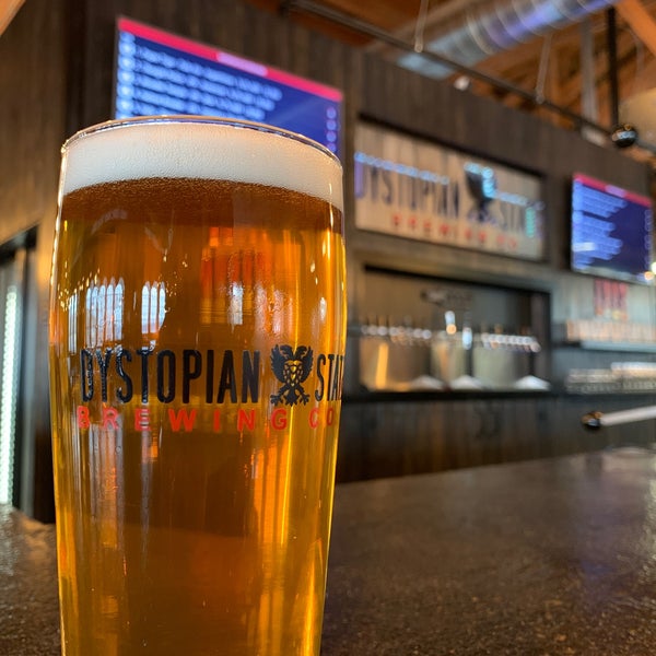 Photo taken at Dystopian State Brewing Co. by Brent G. on 4/5/2019