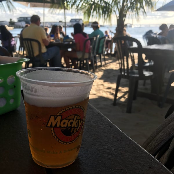 Photo taken at Macky&#39;s Bayside Bar &amp; Grill by Matthew W. on 7/20/2018