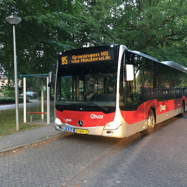 Glimp telex deuropening Photos at Lijn 85 Oosterwolde-Groningen HS via Leek - Bus Line
