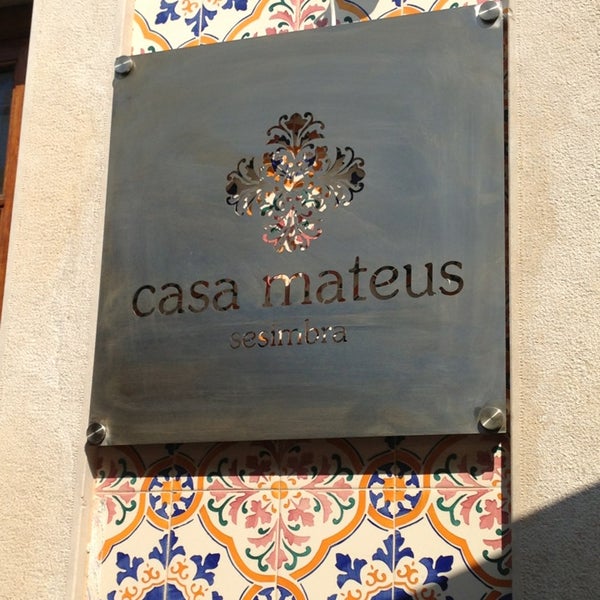 Photo taken at Casa Mateus by Bernardo P. on 9/1/2013