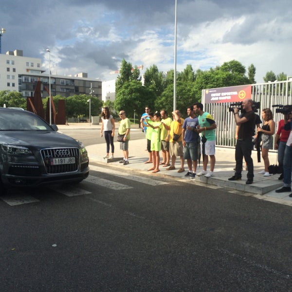 Photo taken at Ciutat Esportiva Joan Gamper FCBarcelona by Mercè ;. on 8/15/2015