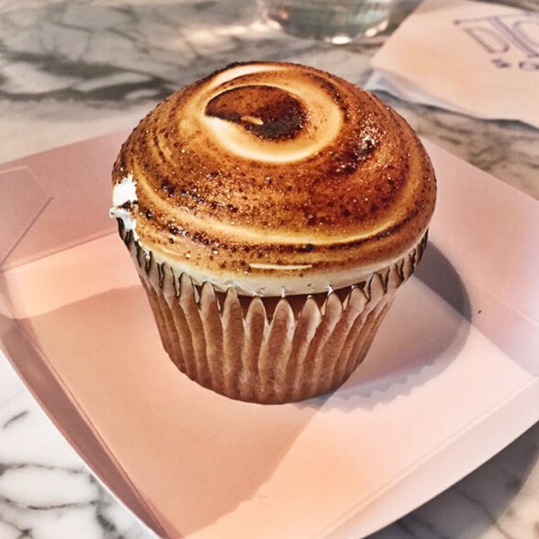 New, amazing addition to the Chikalicious family. Great, vibrant interior with awesome and young owners. Go for the chocolate molten cake at the bar ((sit at the bar)) but stay for the s'mores cupcake