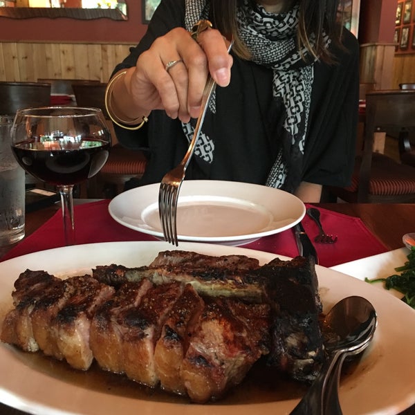 Photo taken at DeStefano&#39;s Steakhouse by Monica on 6/4/2016