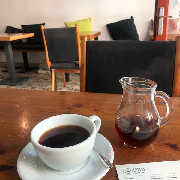 Photo taken at Coffee Department by Monica on 9/28/2019