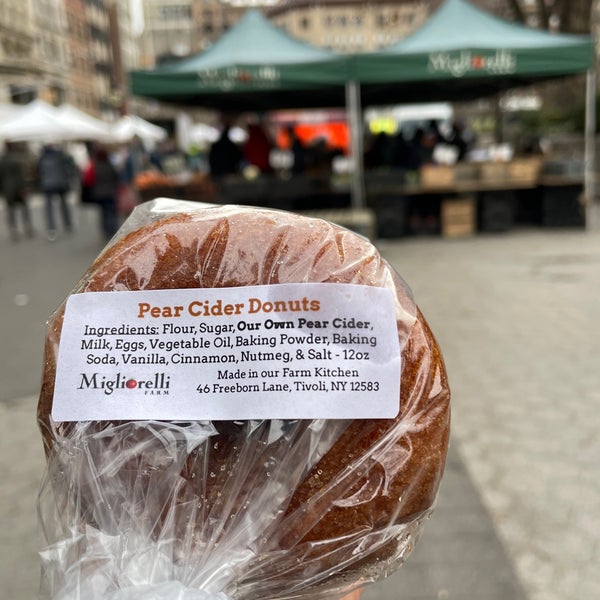 Photo taken at Union Square Greenmarket by Monica on 3/10/2023