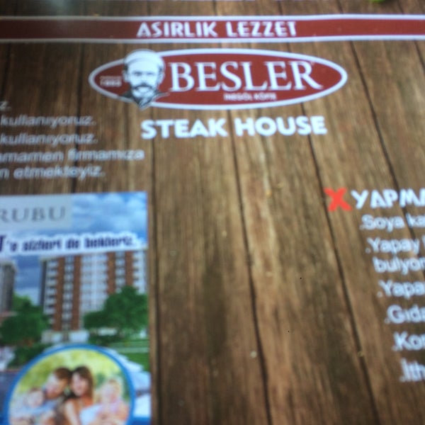รูปภาพถ่ายที่ Besler Steakhouse โดย Canan Ö. เมื่อ 5/25/2017