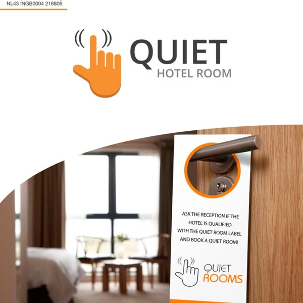 The official quietroom label for silent hotel rooms was awarded to Golden Tulip Central hotel