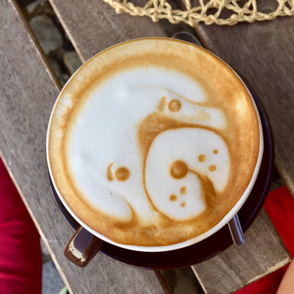 Brilliant coffee art