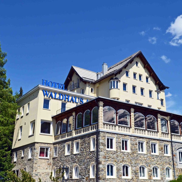Photo taken at Hotel Waldhaus am See by Hotel Waldhaus am See on 8/11/2014