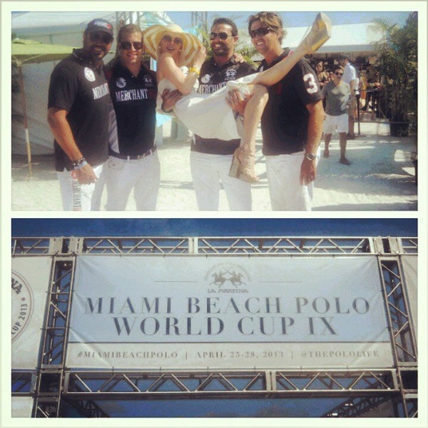 Photo taken at Miami Beach Polo World Cup by @Ijust_lovethis on 4/26/2013