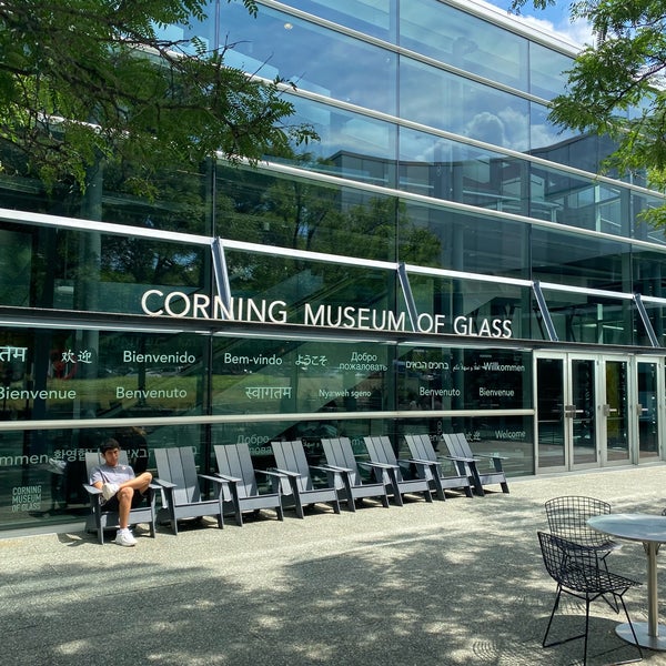 Photo taken at Corning Museum of Glass by Spaceman S. on 8/7/2022