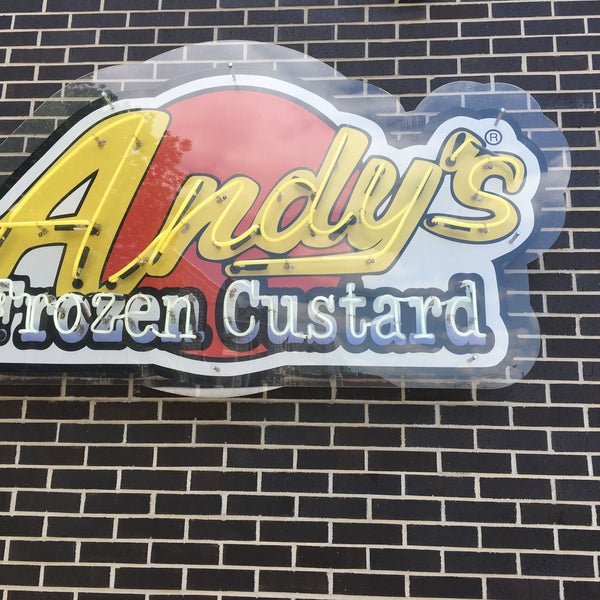 Photo taken at Andy&#39;s Frozen Custard by Gail S. on 5/26/2017