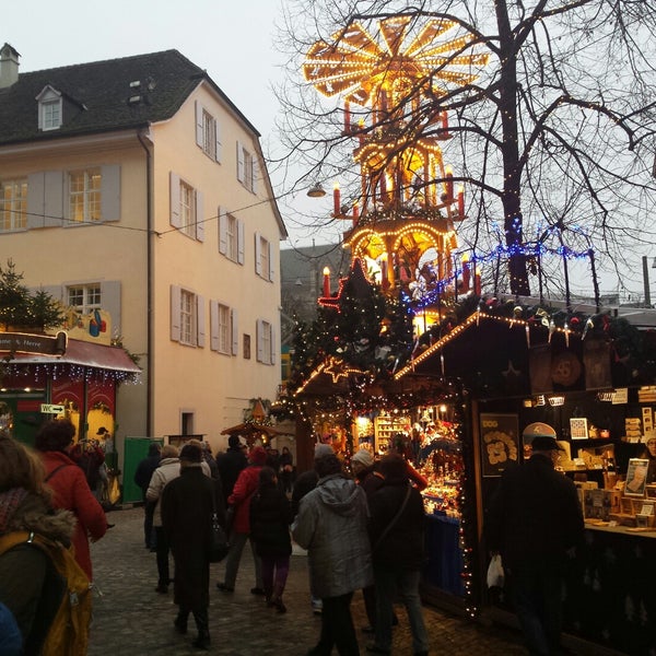 Photo taken at Basler Weihnachtsmarkt by Yurdagül Ö. on 12/3/2014