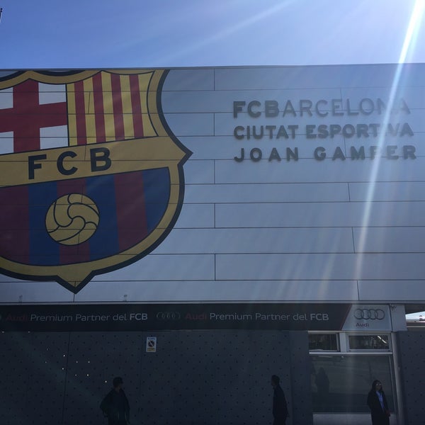 Photo taken at Ciutat Esportiva Joan Gamper FCBarcelona by Seven P. on 3/7/2017