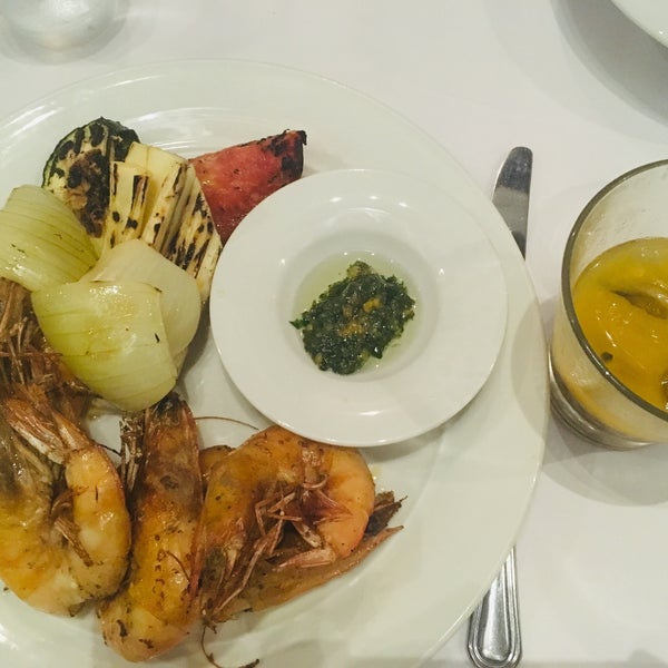 The service and everything was fine...until I woke up next day to food poisoning. Probably because of gambas, the only thing that I haven’t shared with my husband