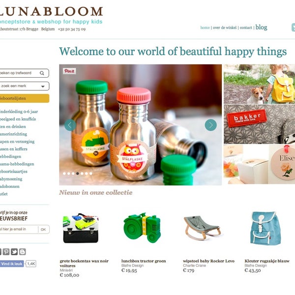 If Lunabloom is closed, you can still shop online at our webshop: